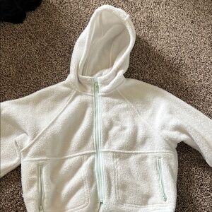 Sunday Best Fleece White Hoodie